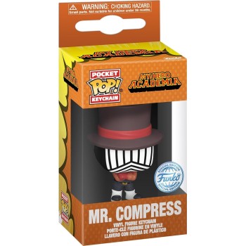 Funko  pocket pop!: my hero academia - mr. compress (hideout) Φιγούρα Μπρελόκ 69749 889698697491
