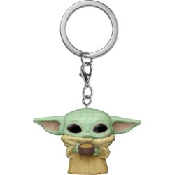 Funko  pocket pop!: the mandalorian - the child with cup Φιγούρα Μπρελόκ 53042 889698530422