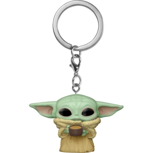 Funko Pop! Keychain: Star Wars: the Mandalorian - Raspberry - Grogu the Chi 53042 889698530422