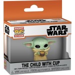 Funko Pop! Keychain: Star Wars: the Mandalorian - Raspberry - Grogu the Chi 53042 889698530422