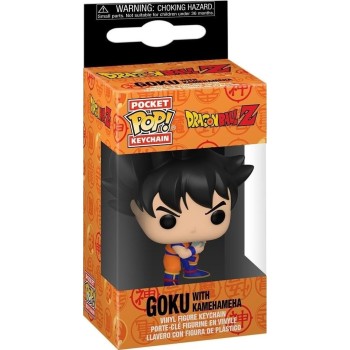 Funko Pop! Keychain: DBZ - Goku With Kamehameha - Dragon Ball Novelty Keyri 54730 889698547307