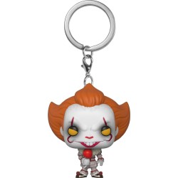 Funko Pop! Keychain: IT - Pennywise - with Balloon - It Novelty Keyring - C 31811 889698318112