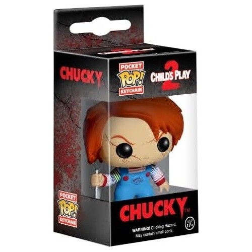 Funko Pop! Keychain: Horror - Chucky Novelty Keyring - Collectable Mini Fig 4868 849803048686