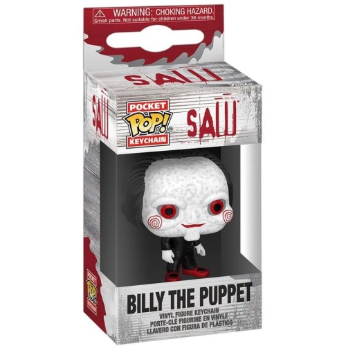 Funko  Pocket Pop!: Saw (10Th Anniversary) - Billy The Puppet Φιγούρα Μπρελόκ 80690 889698806909