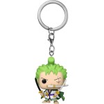 Funko Pop! Keychain: One Piece - Roronoa Zoro Novelty Keyring - Collectable Mini Figure - Stocking Filler - Gift Idea - Official