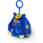 Legami Super Soft! Monster Themed Keychain, Plush Keychain, Engraved Message Pendant and Zinc Carabiner, 7 x 11 cm SPK0015 80526
