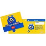 Legami Super Soft!, Monster Theme, Mini Size, With Customisable Identity Card, Stands Alone, 14 x 15 x 12 cm MSC0016 80526940392
