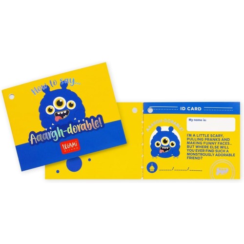 Legami Λούτρινο Super Soft Mini - Monster MSC0016 8052694039219