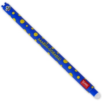 Legami - Erasable Gel Pen, Ball on the End to Remove Blue Thermosensitive Ink, Tip Diameter 0.7 mm - Monster Theme EP0056 / CPPK