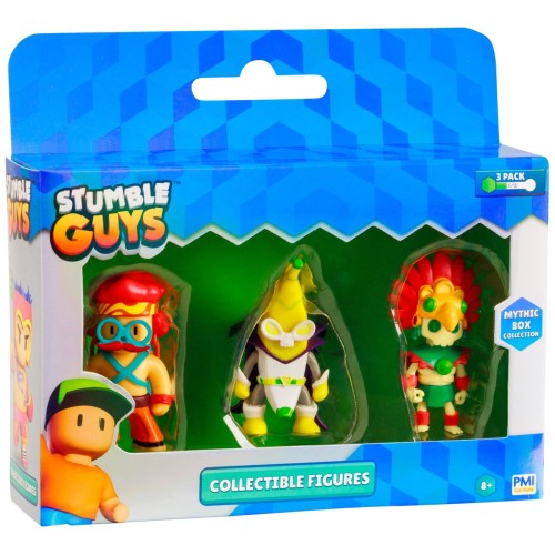 Giochi Preziosi Stumble Guys - Mythic 3 Figures 5EK TUY30000 8056379200390