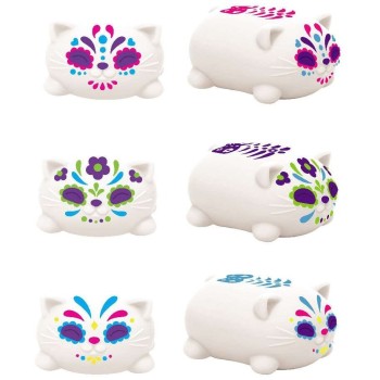 Gama Brands Needoh Ζουλιχτό Sugar Skull Cats - 3 Σχέδια 15750919 019649509195