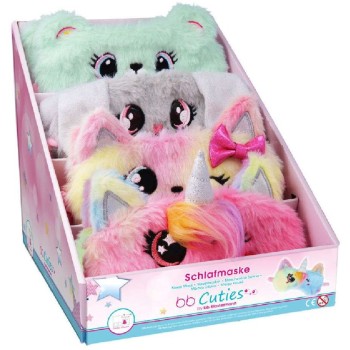 Gama Brands bb Cuties Plush Sleep Mask - Various Designs (14831510) 14831510 4033866315106