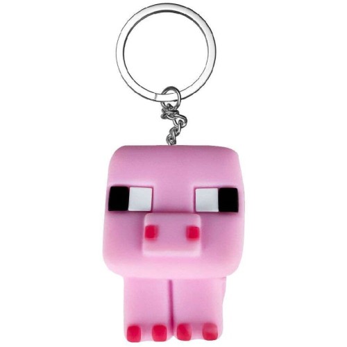 Gama Brands Minecraft Rubber Hangers Φιγούρα Μπρελόκ Μπαλάκι Έκπληξη (10588746) 10588746 850060887468