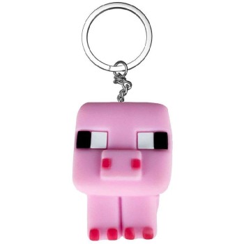 Gama Brands Minecraft Rubber Hangers Φιγούρα Μπρελόκ Μπαλάκι Έκπληξη (10588746) 10588746 850060887468