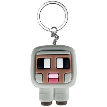 Gama Brands Minecraft Rubber Hangers Φιγούρα Μπρελόκ Μπαλάκι Έκπληξη (10588746) 10588746 850060887468