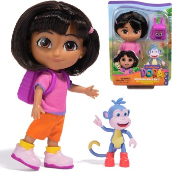 Spin Master Nickelodeon: Dora - Best Friends Dora & Boots Doll (15Cm) (6071800) 6071800 681147047013