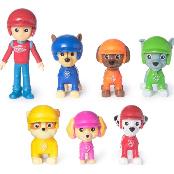 spin master paw patrol: rescue wheels - figure pack 6070443 681147024830