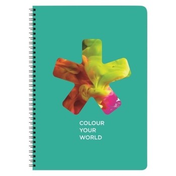 A&G PAPER Σχολικό Τετράδιο Σπιράλ Α4 2Θ 60Φ Coloryourworld 29731 5203296297313