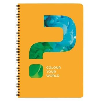 A&G PAPER School Notebook Spiral A4 2Θ 60Φ Coloryourworld 29731 5203296297313