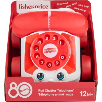 fisher-price συρόμενο τηλεφωνάκι - 80 χρόνια mattel JGG97 194735313716