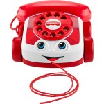 Fisher-price Red Chatter Telephone Baby & Toddler Pull Toy, Mattel 80th Anniversary Edition JGG97 194735313716