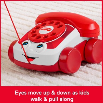 fisher-price συρόμενο τηλεφωνάκι - 80 χρόνια mattel JGG97 194735313716