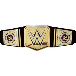 Mattel WWE Championship Title, Undisputed Universal Role-play & Costume, Leather-like Belt HYJ35 194735247943