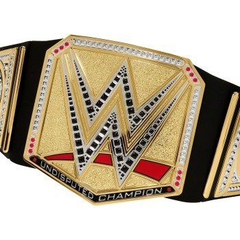Mattel WWE Championship Title, Undisputed Universal Role-play & Costume, Leather-like Belt HYJ35 194735247943