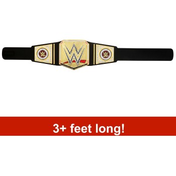 Mattel WWE Championship Title, Undisputed Universal Role-play & Costume, Leather-like Belt HYJ35 194735247943