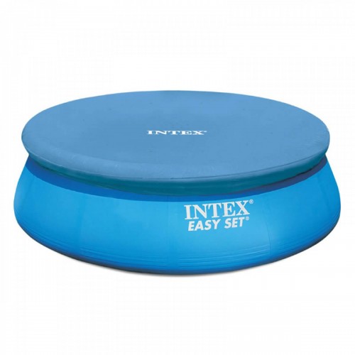 INTEX Easy Set Pool Cover Προστατευτικό Κάλυμμα Στρογγυλής Πισίνας 244Εκ. 28020 078257280209