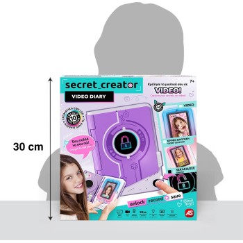 As company Secret Creator Video Diary Electronic Calendar for 8+ Years 1863-42349 3555801423499