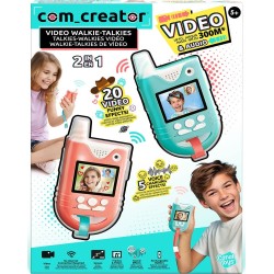 As company COM Creator Set 2 Walkie - Talkie With Video Creator for 6+ Years 1863-42348 3555801423482