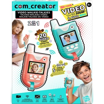 As company Com Creator Σετ 2 Walkie - Talkie με Video Creator Για 6+ Χρονών 1863-42348 3555801423482