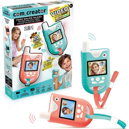 As company Com Creator Σετ 2 Walkie - Talkie με Video Creator Για 6+ Χρονών 1863-42348 3555801423482