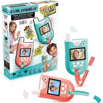 As company Com Creator Σετ 2 Walkie - Talkie με Video Creator Για 6+ Χρονών 1863-42348 3555801423482