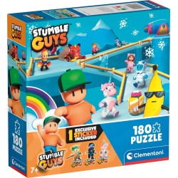 Clementoni Παιδικό Παζλ Supercolor Stumble Guys 180 Τμχ 1210-29323 8005125293230