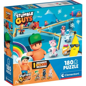 Clementoni Παιδικό Παζλ Supercolor Stumble Guys 180 Τμχ 1210-29323 8005125293230