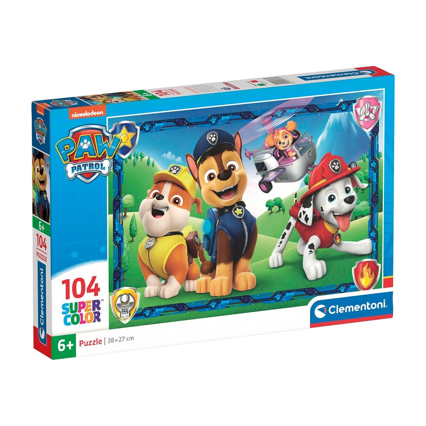 Clementoni Children's Super Color Nickelodeon Paw Patrol 104 pcs 1210 ...