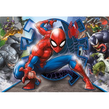 Clementoni Παιδικό Παζλ Super Color Marvel Spiderman 104 τμχ 1210-25044 8005125250448