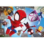 Spiderman Clementoni Kids Maxi Supercolor Marvel Spidey and the Amazing Friends of 104 pcs 1210-23777 8005125237777