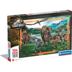Clementoni Children's Maxi Supercolor Jurassic World 104 pcs 1210-23770 8005125237708