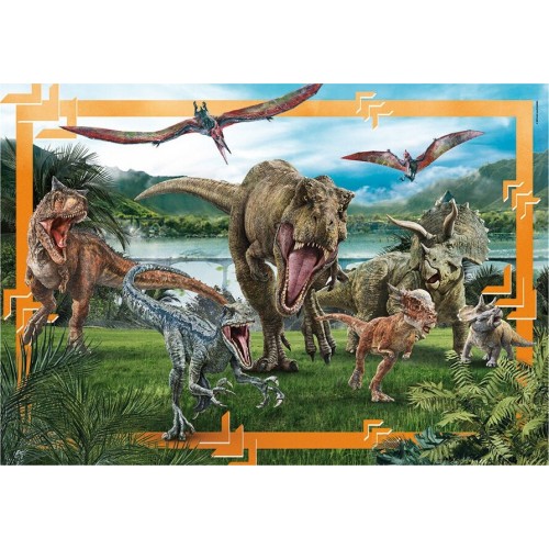 Clementoni Children's Maxi Supercolor Jurassic World 104 pcs 1210-23770 8005125237708