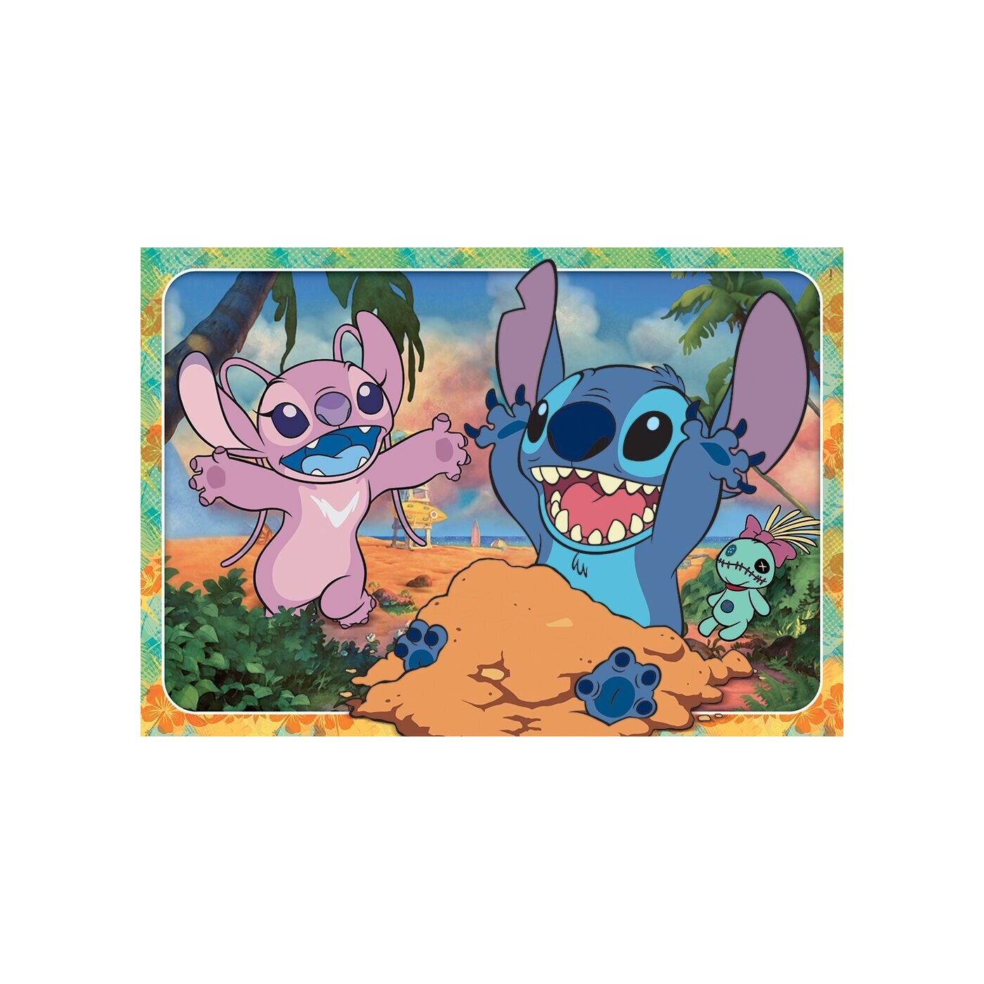 Clementoni Παιδικό Παζλ Maxi Supercolor Disney Stitch 60 τμχ 1200-26596 ...