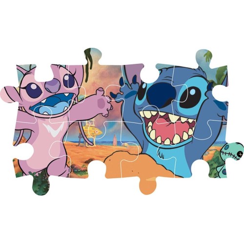 Clementoni Children's Maxi Supercolor Disney Stitch 60 pcs 1200-26596 8005125265961