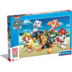 Clementoni Παιδικό Παζλ Maxi Supercolor Nickelodeon Paw Patrol 60 τμχ 1200-26591 8005125265916