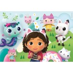 Clementoni Children's Super Color Dreamworks Gabbys Dollhouse 2x60 pcs 1200-24804 8005125248049
