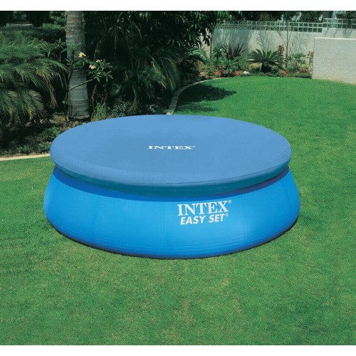 INTEX Easy Set Pool Cover Προστατευτικό Κάλυμμα Στρογγυλής Πισίνας 244Εκ. 28020 078257280209
