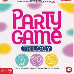 As company AS Games Επιτραπέζιο Παιχνίδι Party Game Trilogy Για Ηλικίες 8+ Χρονών Και 3-16 Παίκτες 1040-25148 5203068251482