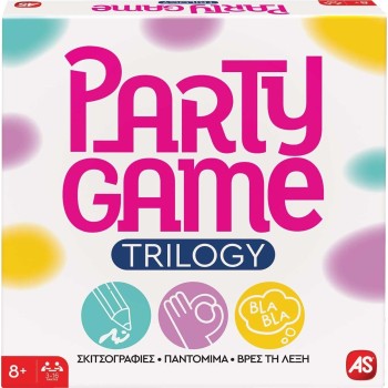 As company AS Games Επιτραπέζιο Παιχνίδι Party Game Trilogy Για Ηλικίες 8+ Χρονών Και 3-16 Παίκτες 1040-25148 5203068251482