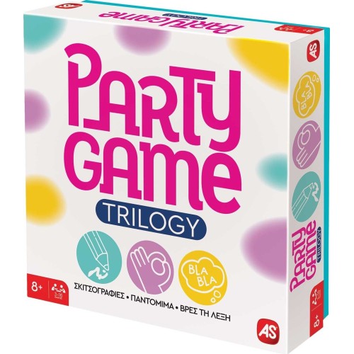 As company AS Games Επιτραπέζιο Παιχνίδι Party Game Trilogy Για Ηλικίες 8+ Χρονών Και 3-16 Παίκτες 1040-25148 5203068251482